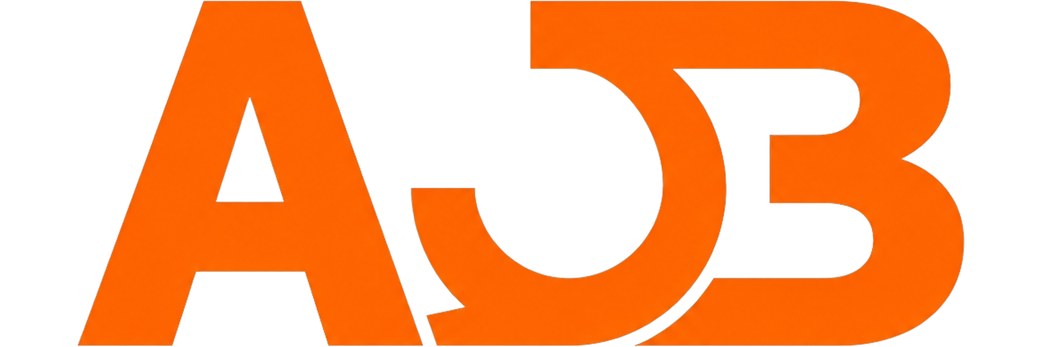 AOB Media — Logo — pomarańczowe
